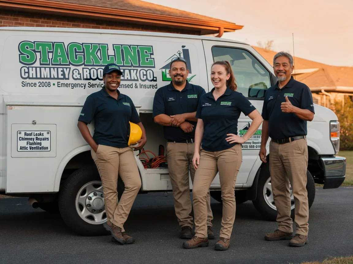 Chimney flashing repair company in Camby, IN